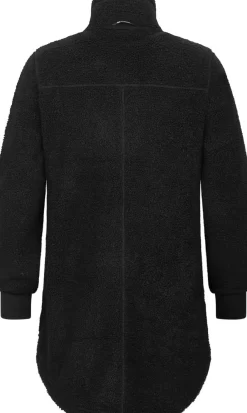 Urberg Bonded Pile Jacket Long Wmn Black Beauty