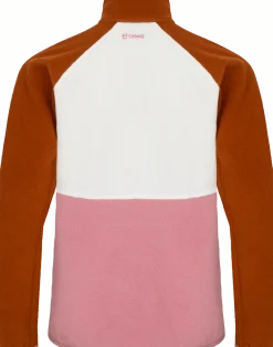 Urberg Colour Block Fleece Sweater Jr Fox Glove
