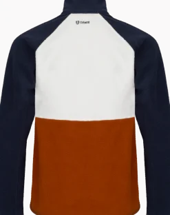 Urberg Colour Block Fleece Sweater Jr Mood Indigo
