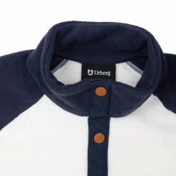 Urberg Colour Block Fleece Sweater Jr Mood Indigo