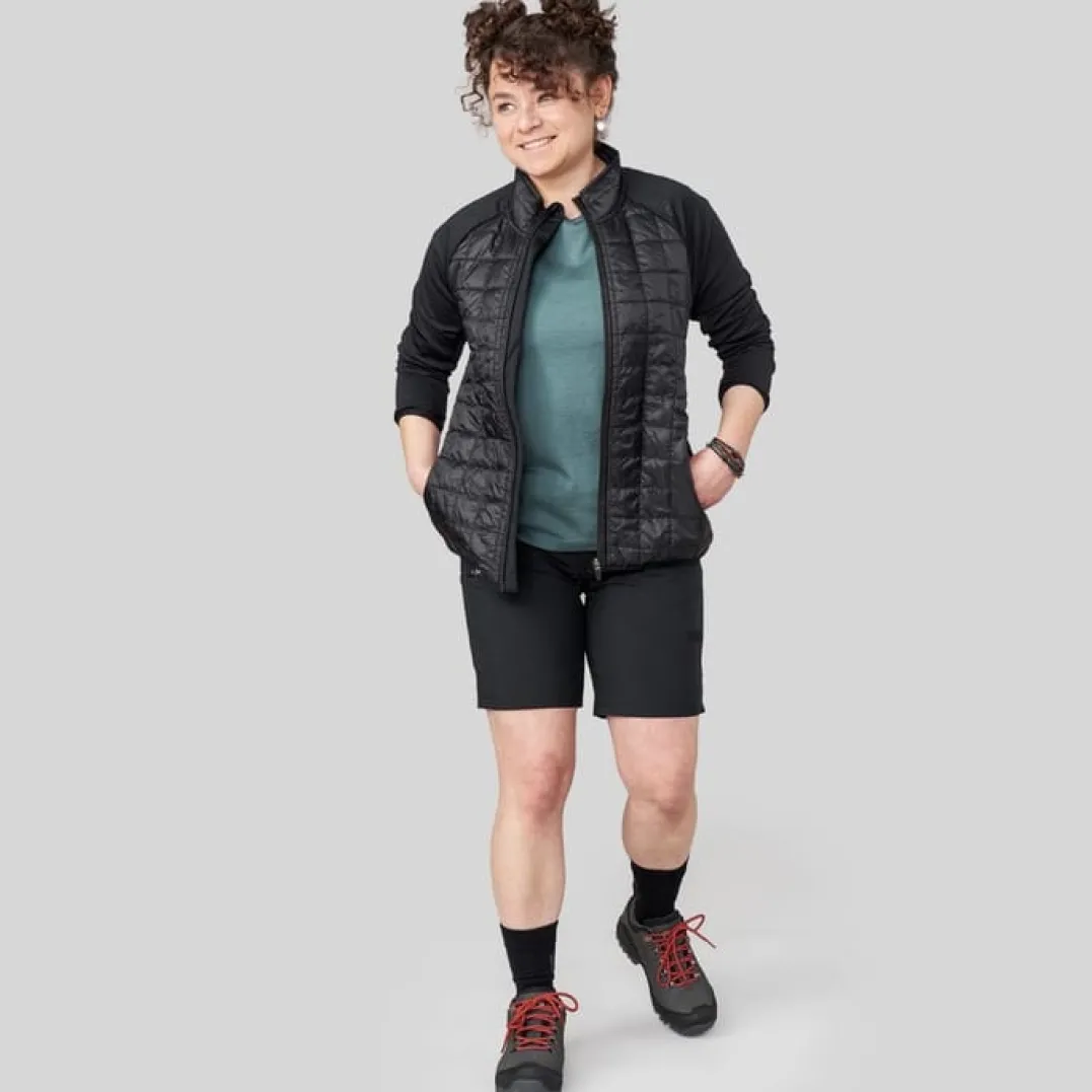 Urberg Eidsvåg Hybrid Jacket Women Black Beauty