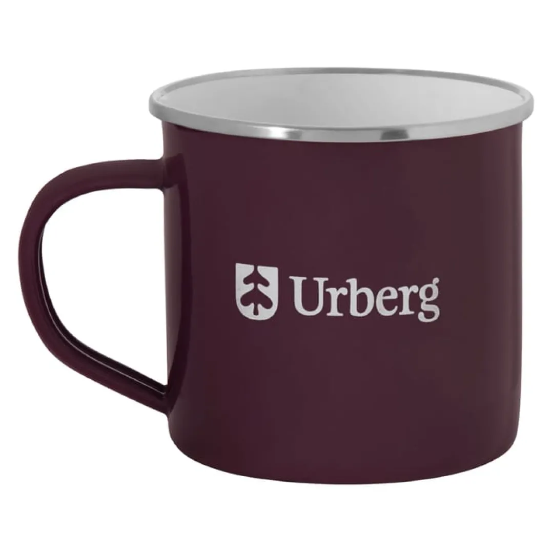 Urberg Emaljmugg 340 ml Dark Purple