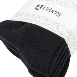 Urberg Every Day Merino Wool Sock 3p Adult Black Beauty