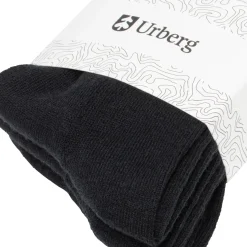 Urberg Every Day Merino Wool Sock 3p Adult Black Beauty