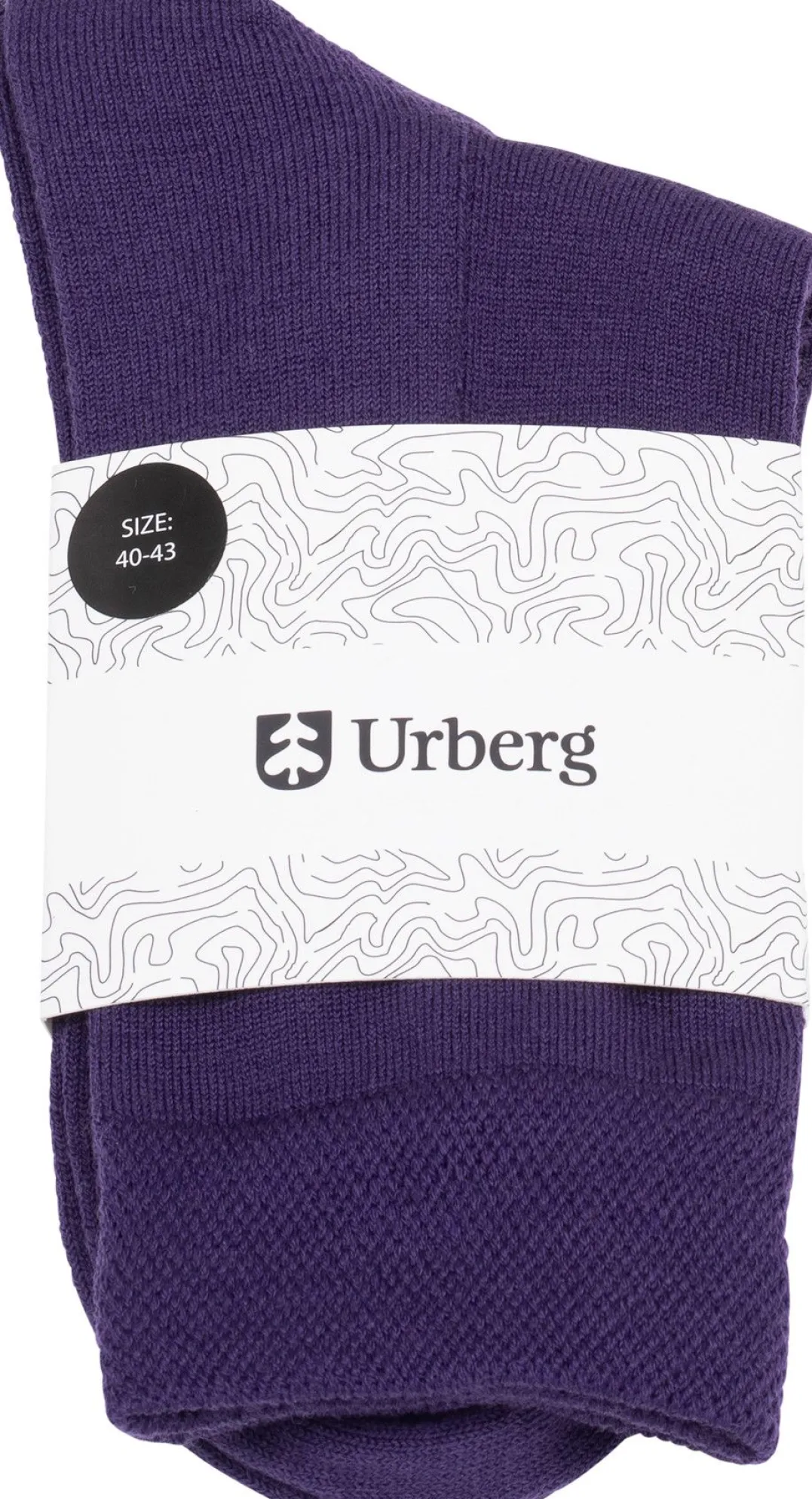 Urberg Every Day Merino Wool Sock Grape