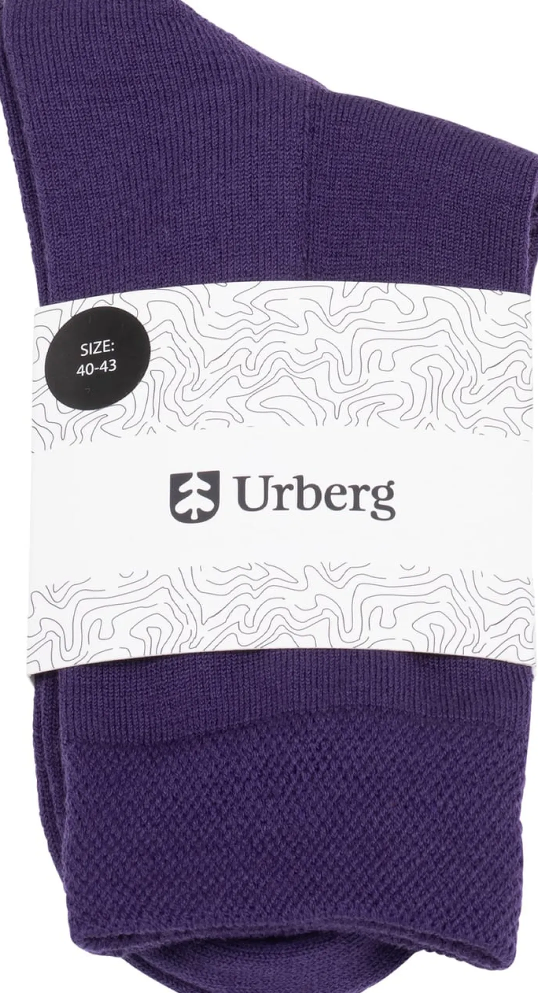 Urberg Every Day Merino Wool Sock Grape