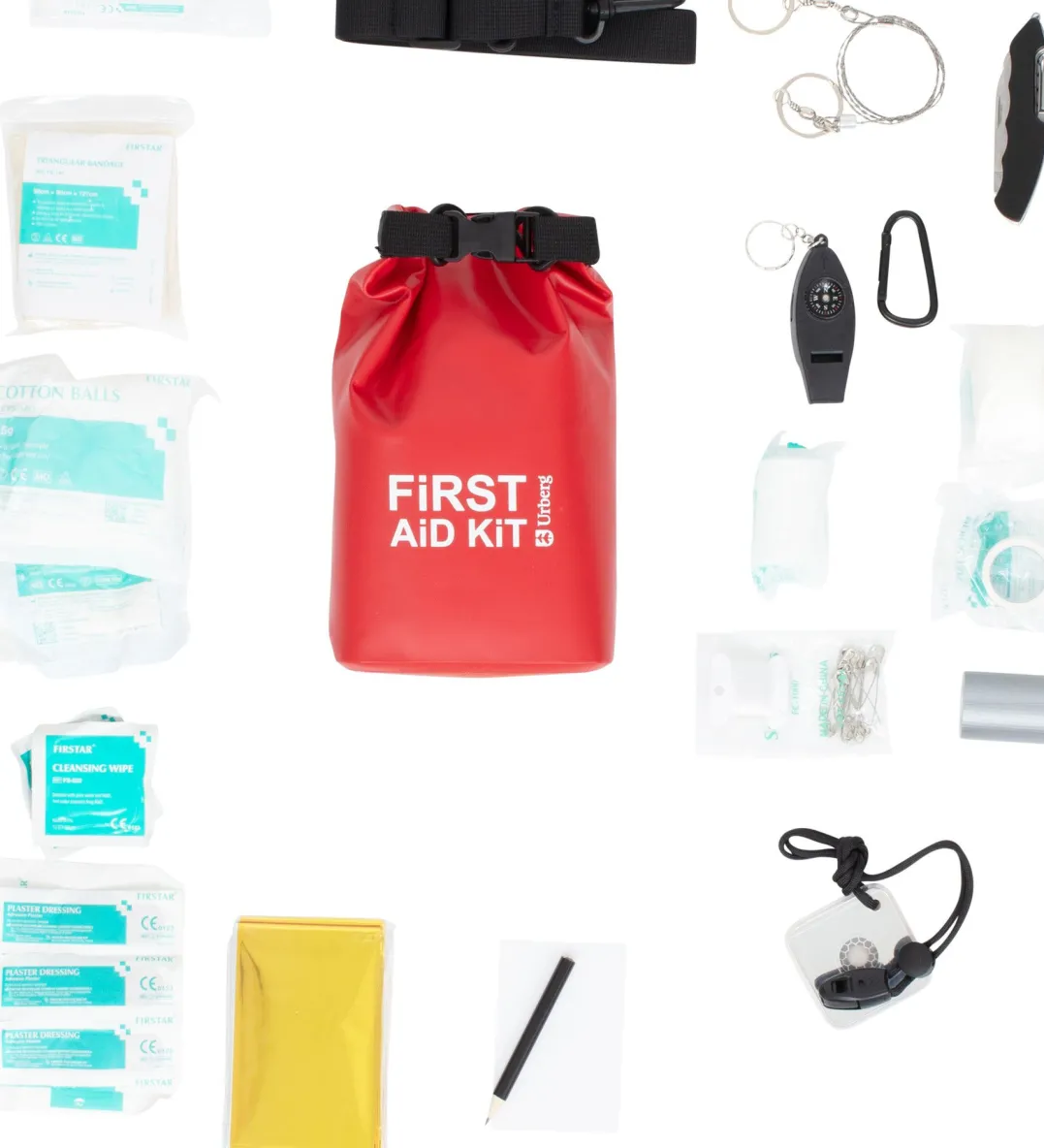 Urberg First Aid Kit Wp Small Red