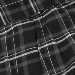 Urberg Flannel Ls W Strap Shirt Wmn Black Beauty