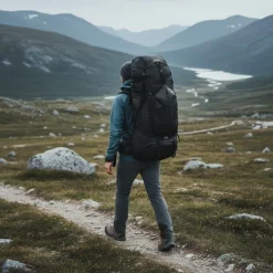 Urberg Hiking Backpack 65L Black