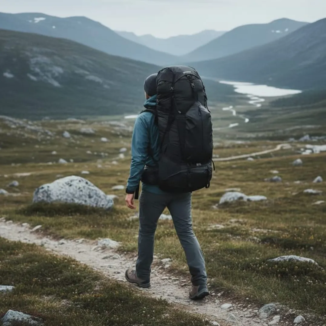 Urberg Hiking Backpack 65L Black