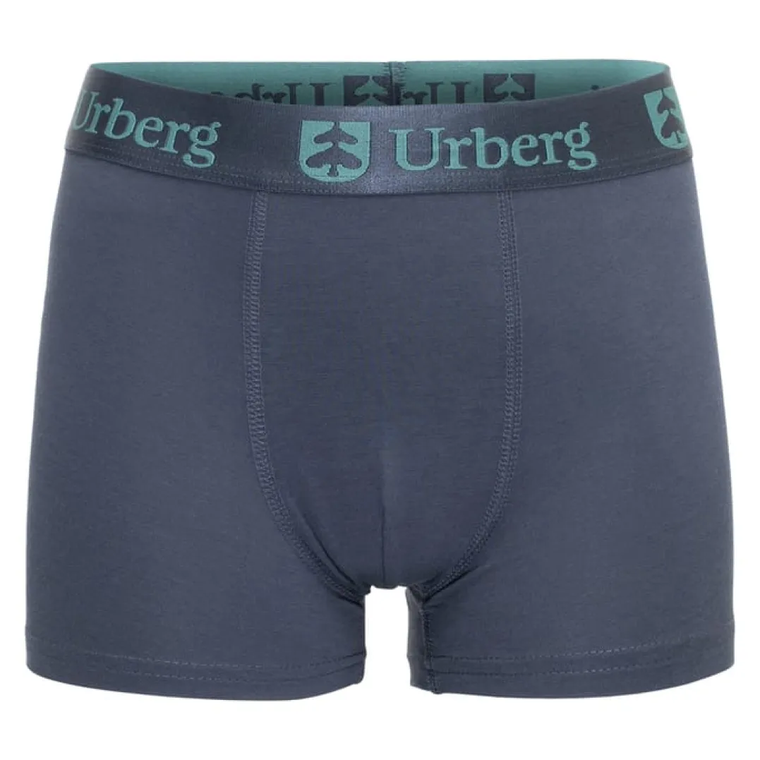 Urberg Juniors' Bamboo Boxers 3-Pack Black/Blue/Green