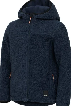 Urberg Juniors' Pile Hoodie Dark Navy