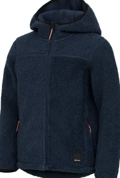 Urberg Juniors' Pile Hoodie Dark Navy