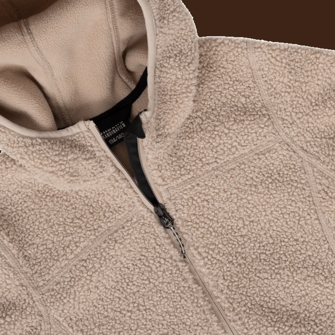 Urberg Juniors' Pile Hoodie Humus