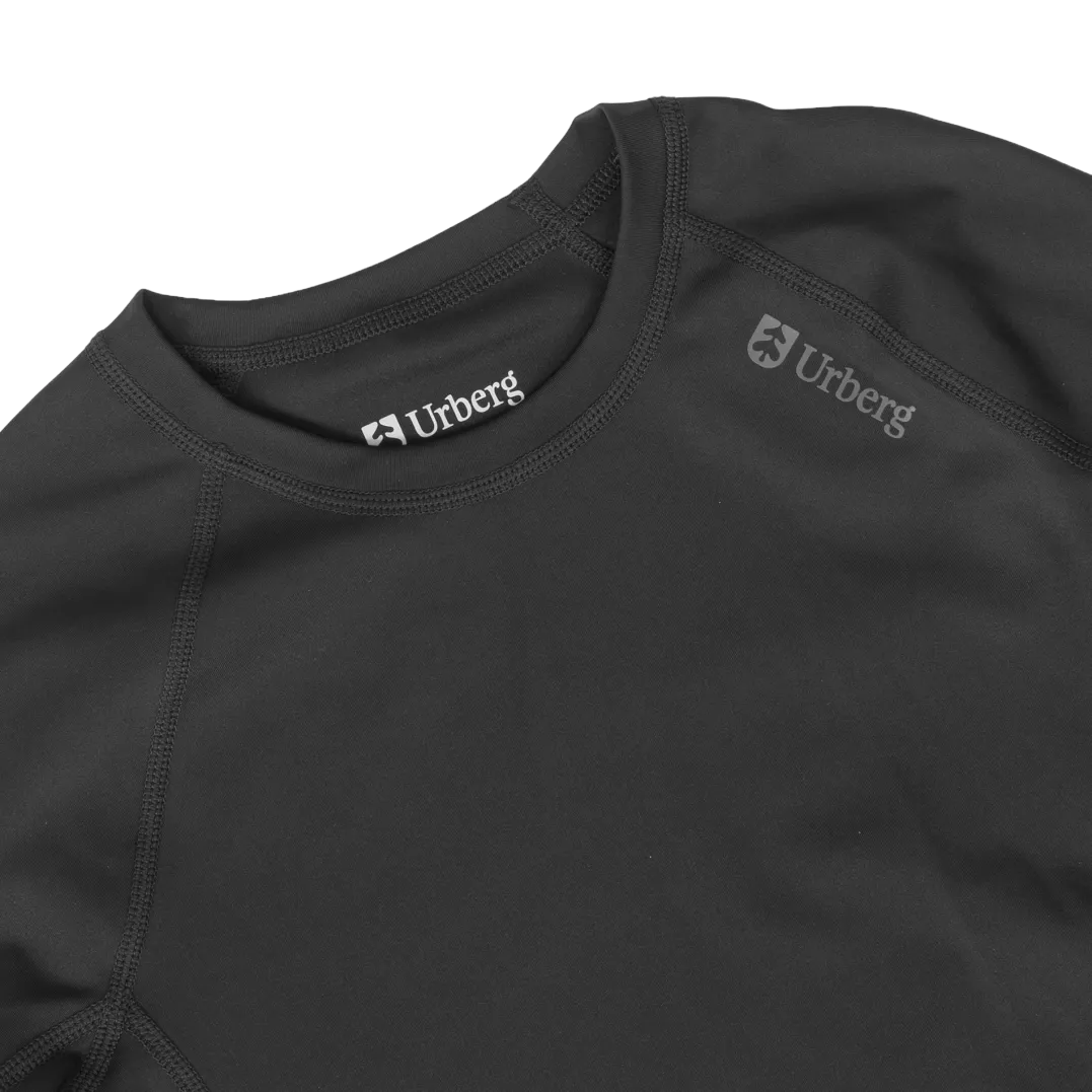Urberg Junior's Soft Base Layer Top Black Beauty