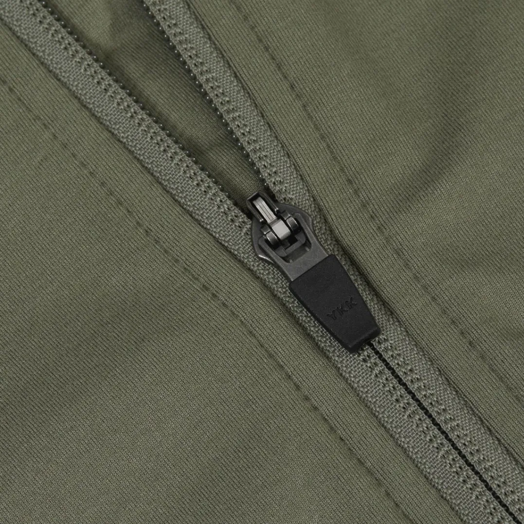 Urberg Juniors' Stavik Fleece Deep Lichen Green