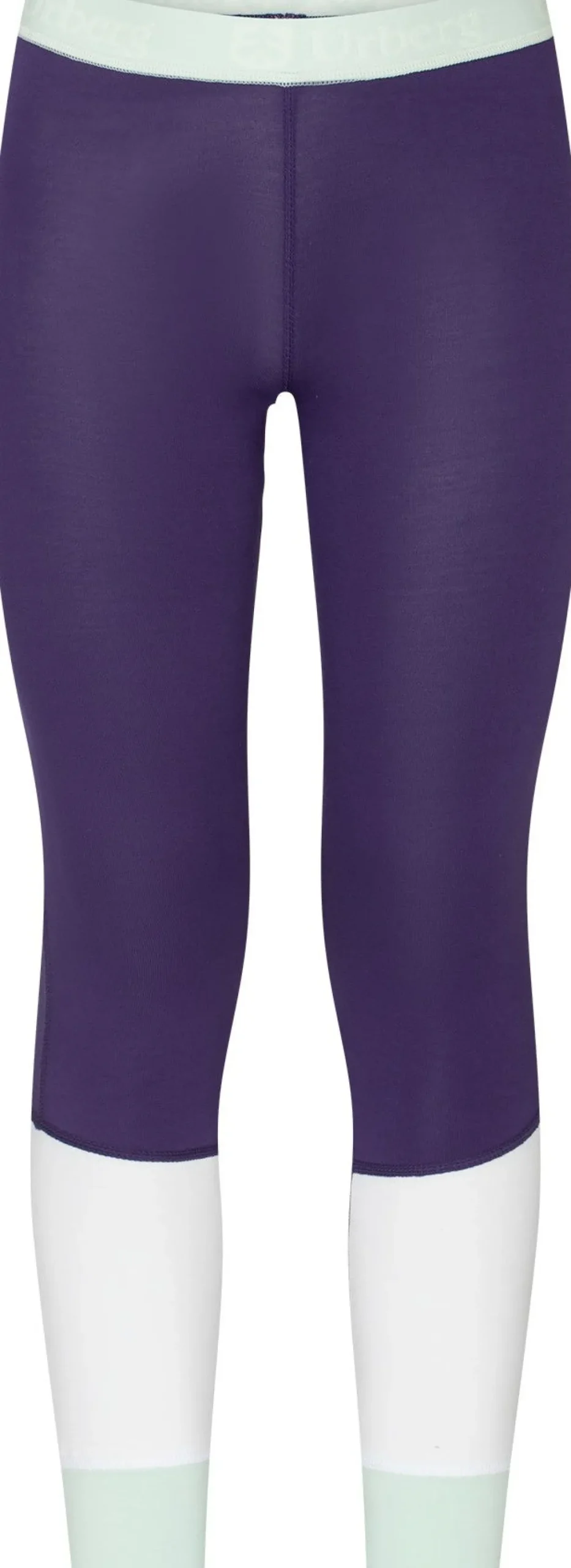 Urberg Juniors' Tree Base Layer Set Grape/cloudy Dancer/celadon