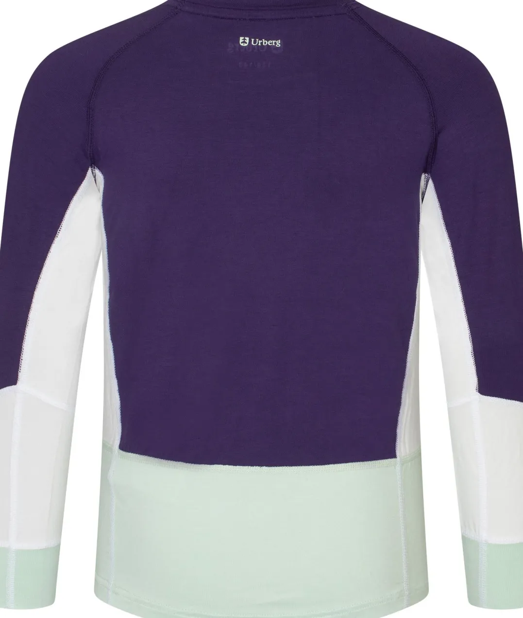 Urberg Juniors' Tree Base Layer Set Grape/cloudy Dancer/celadon