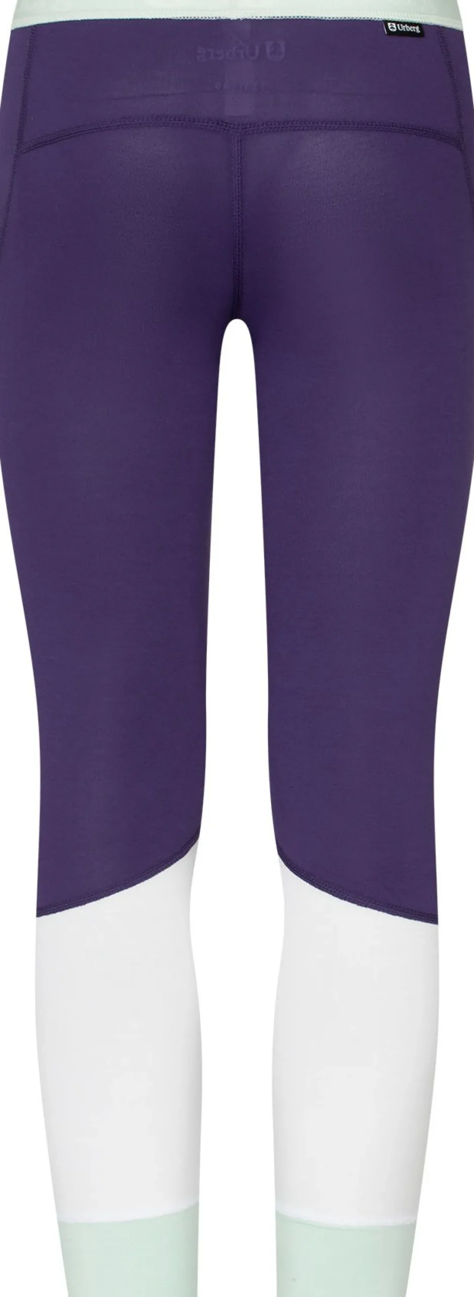 Urberg Juniors' Tree Base Layer Set Grape/cloudy Dancer/celadon