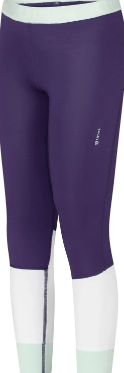 Urberg Juniors' Tree Base Layer Set Grape/cloudy Dancer/celadon