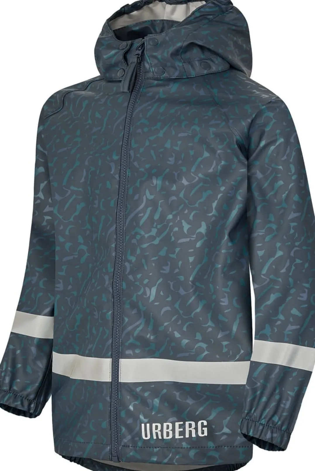 Urberg Kids' Malme PU Rain Set Midnight Navy