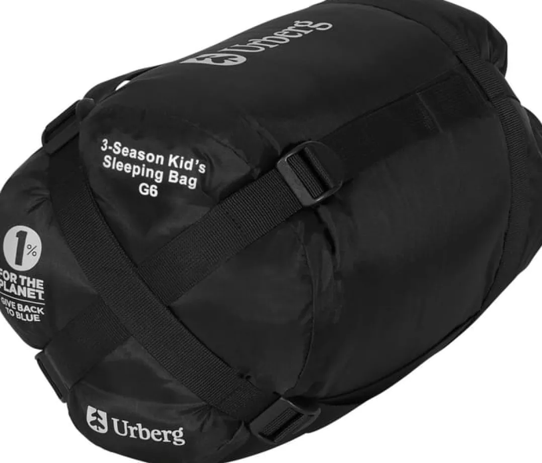 Urberg Kids' 3-Season Sleeping Bag G6 Dark Purple