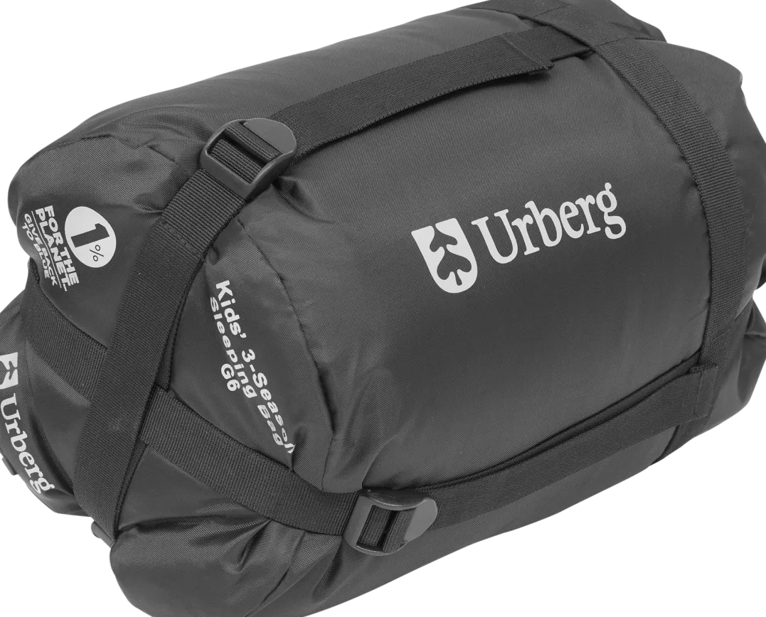Urberg Kids' 3-Season Sleeping Bag G6 Kombu Green