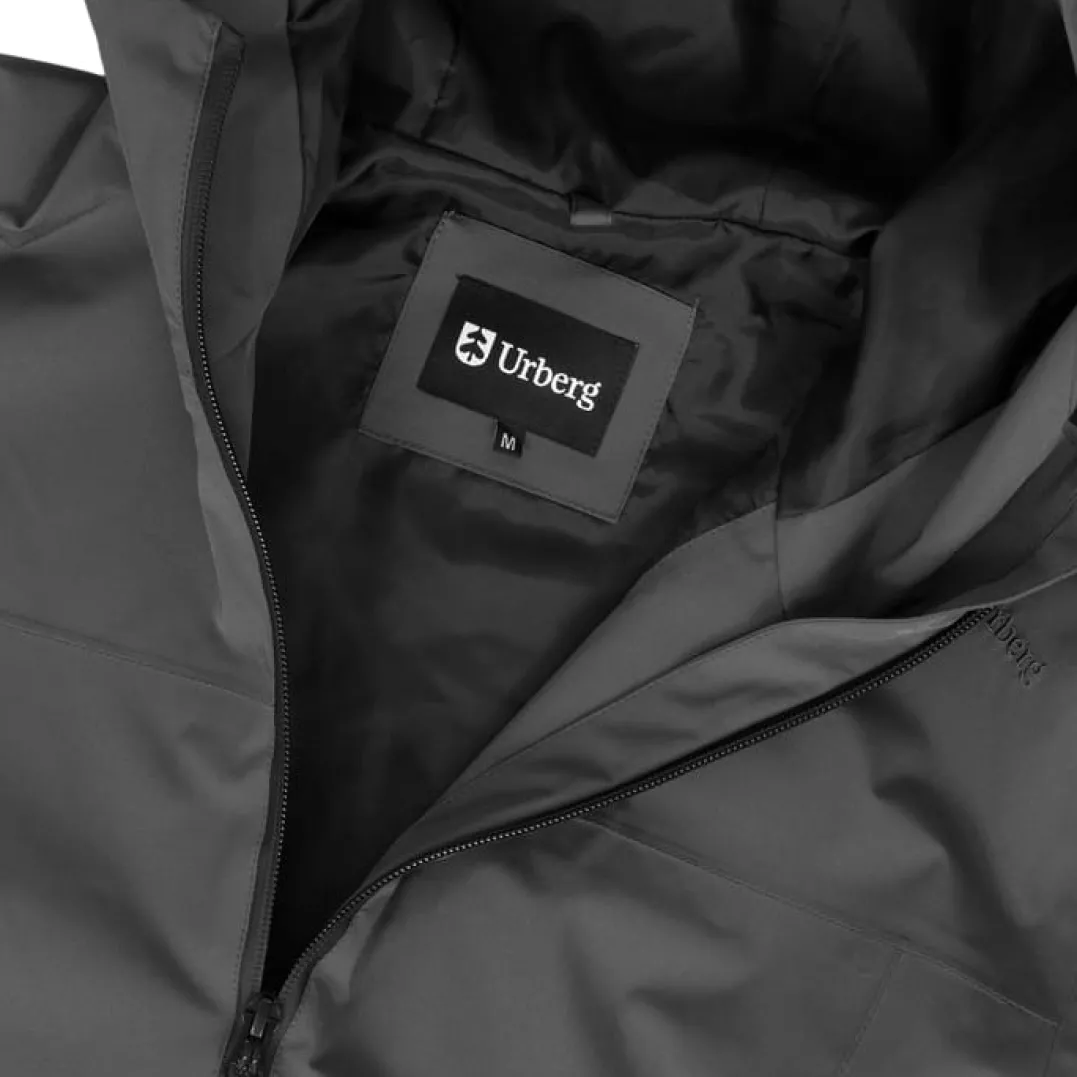 Urberg 2l Everyday Rain Jacket Men Asphalt