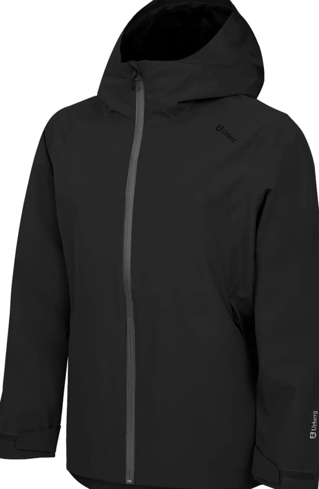 Urberg 2l Everyday Rain Jacket Wmn Black Beauty