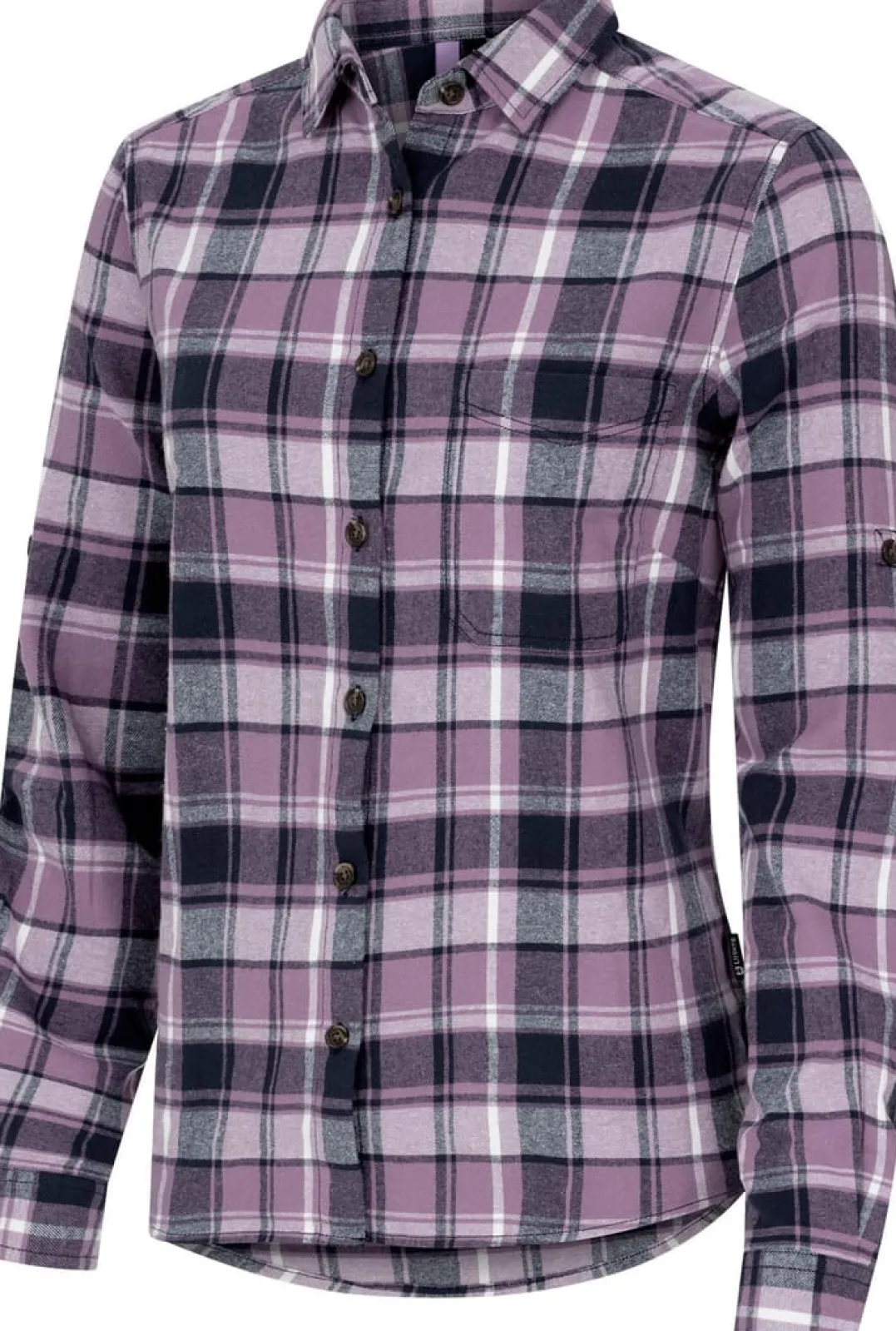 Urberg Light Flanell Shirt Wmn Very Grape