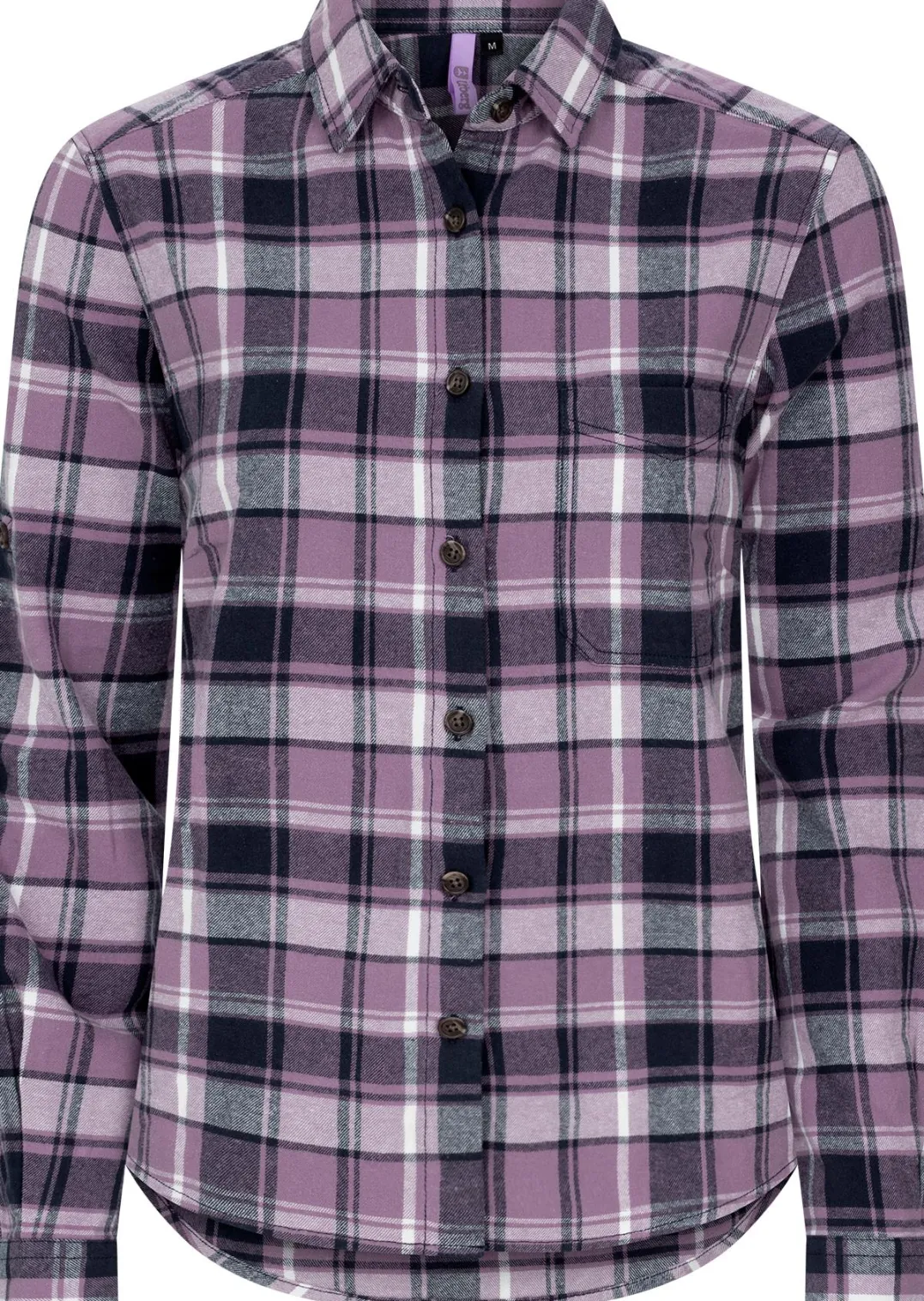 Urberg Light Flanell Shirt Wmn Very Grape