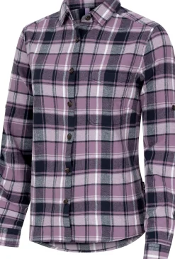 Urberg Light Flanell Shirt Wmn Very Grape