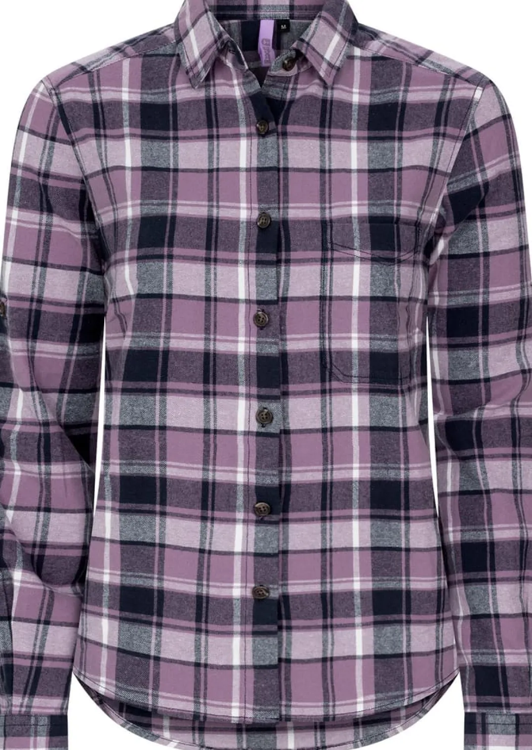 Urberg Light Flanell Shirt Wmn Very Grape