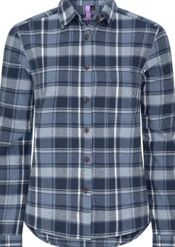 Urberg Light Flanell Shirt Wmn Blue Nights