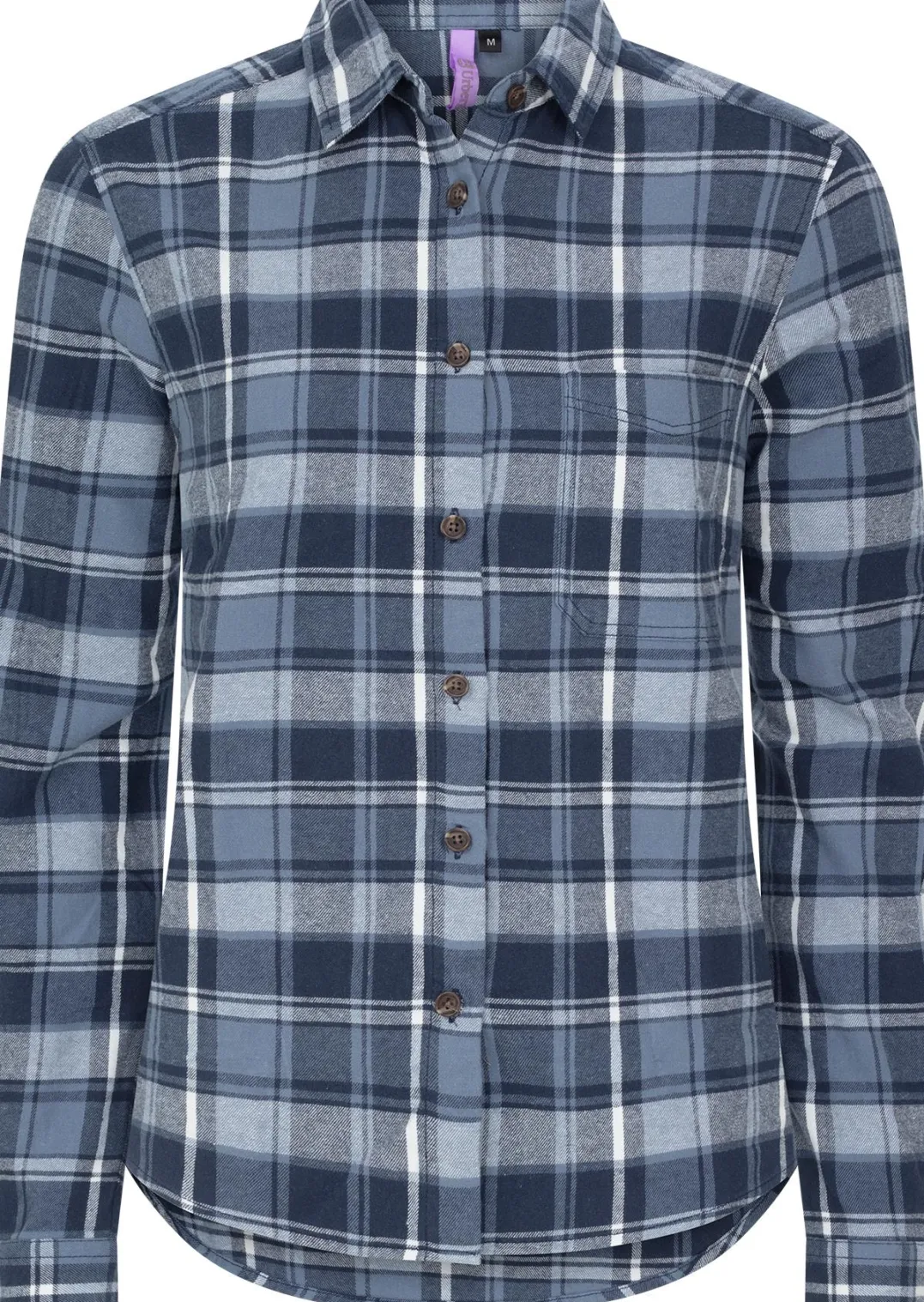 Urberg Light Flanell Shirt Wmn Blue Nights