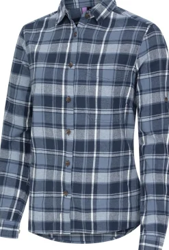 Urberg Light Flanell Shirt Wmn Blue Nights
