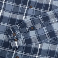 Urberg Light Flanell Shirt Wmn Blue Nights