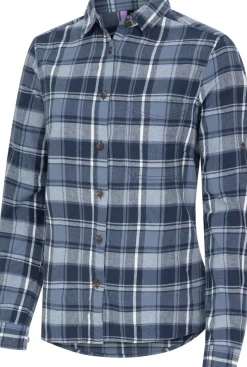 Urberg Light Flanell Shirt Wmn Blue Nights