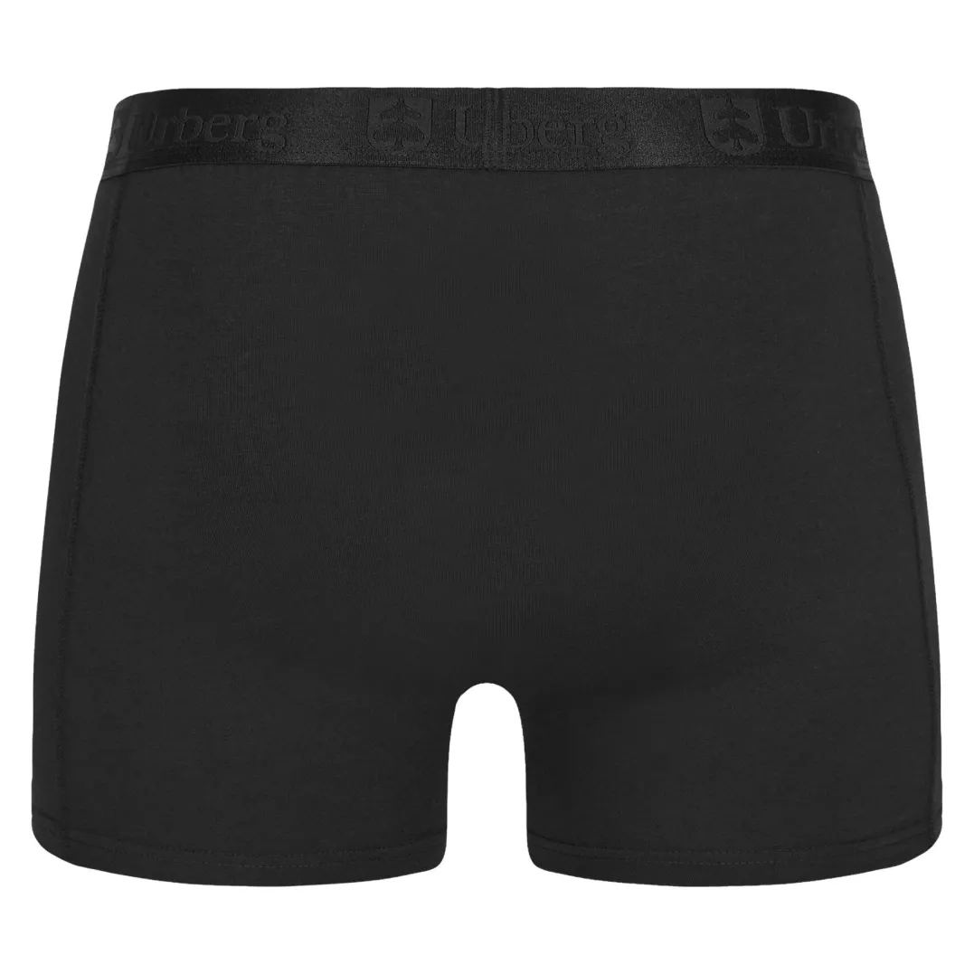 Urberg Men's Bamboo Boxers 7-Pack Black/Green
