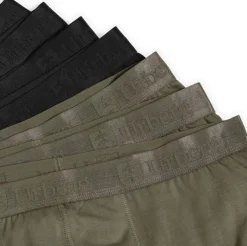 Urberg Men's Bamboo Boxers 7-Pack Black/Green