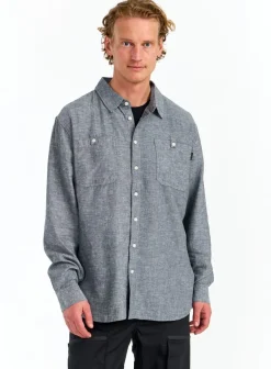 Urberg Men's Hemp LS Shirt Midnight Navy