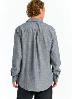 Urberg Men's Hemp LS Shirt Midnight Navy