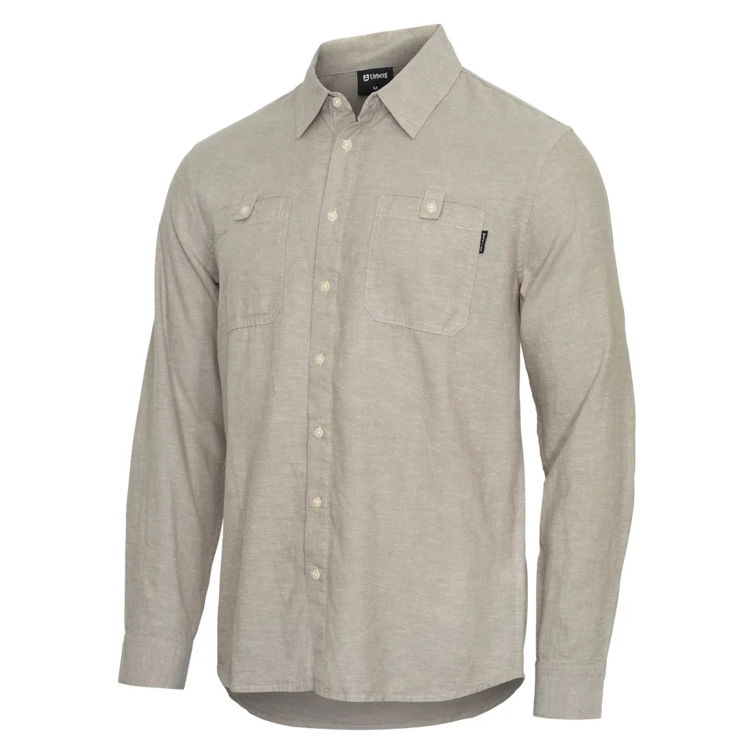 Urberg Men's Hemp LS Shirt Satellite
