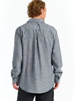 Urberg Men's Hemp LS Shirt Satellite