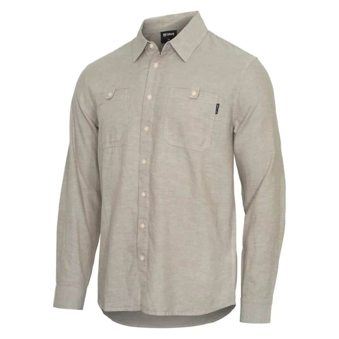 Urberg Men's Hemp LS Shirt Satellite
