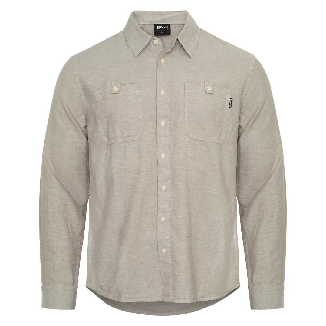 Urberg Men's Hemp LS Shirt Satellite