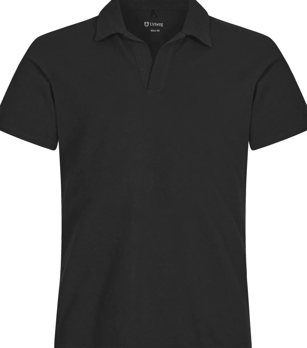 Urberg Men's Hemp Polo Tee Black Beauty