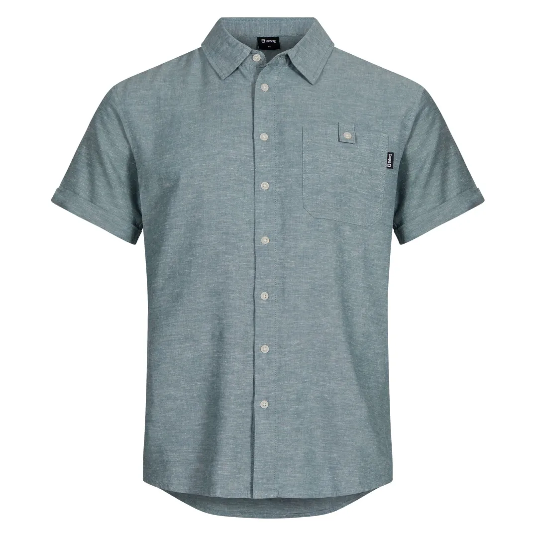 Urberg Men's Hemp SS Shirt Silver Pine