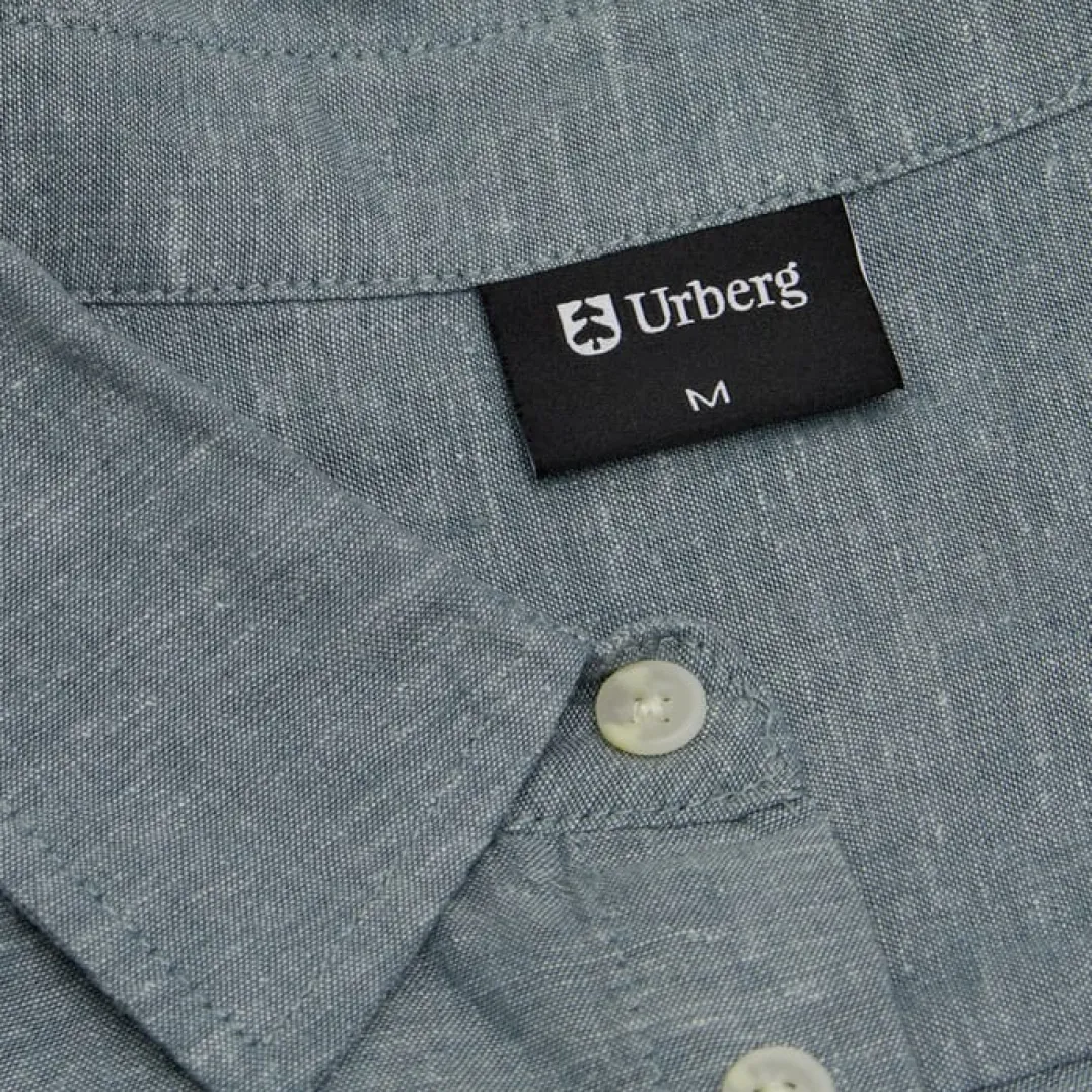 Urberg Men's Hemp SS Shirt Silver Pine