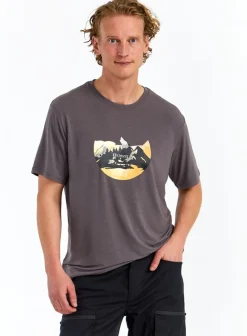 Urberg Men's Printed Tree Tee Black Beauty